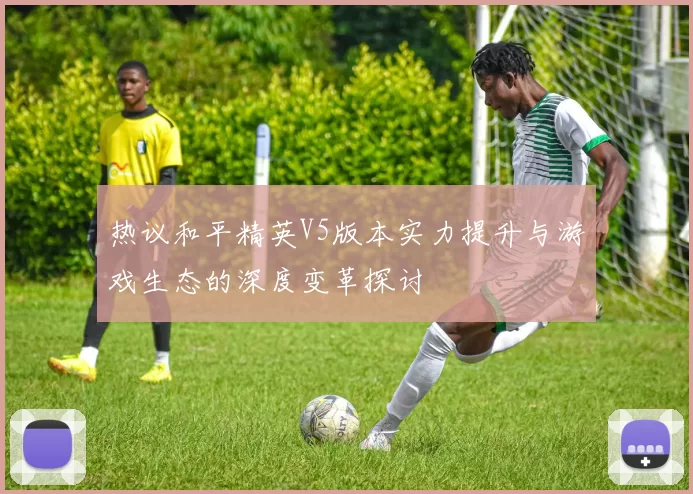 热议和平精英V5版本实力提升与游戏生态的深度变革探讨